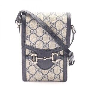 Gucci Horsebit Mini Shoulder Bag Canvas #335940G73B